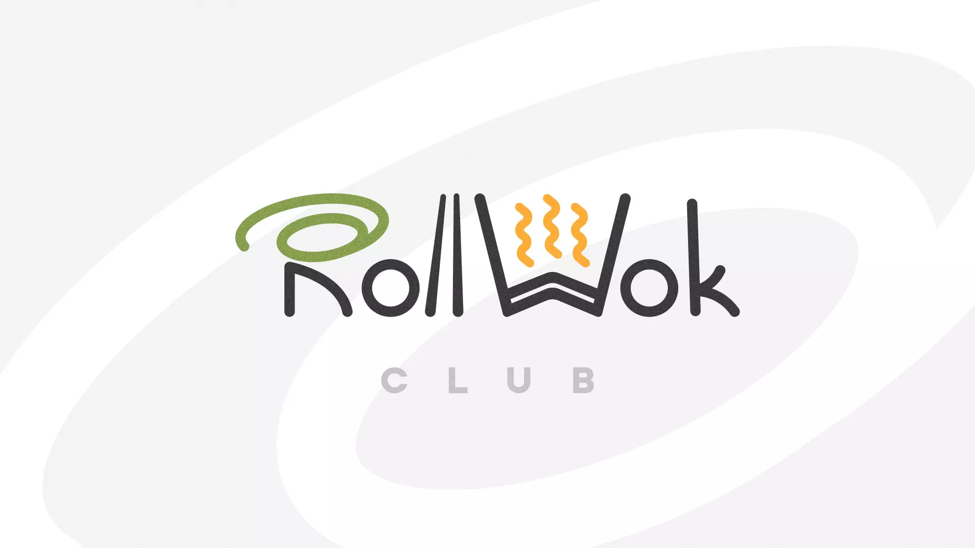 Создание дизайна листовок суши-бара «Roll Wok Club» в Дно